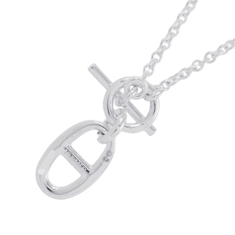 エルメス ネックレス シェーヌダンクル アミュレット SV925シルバー HERMES ジュエリー