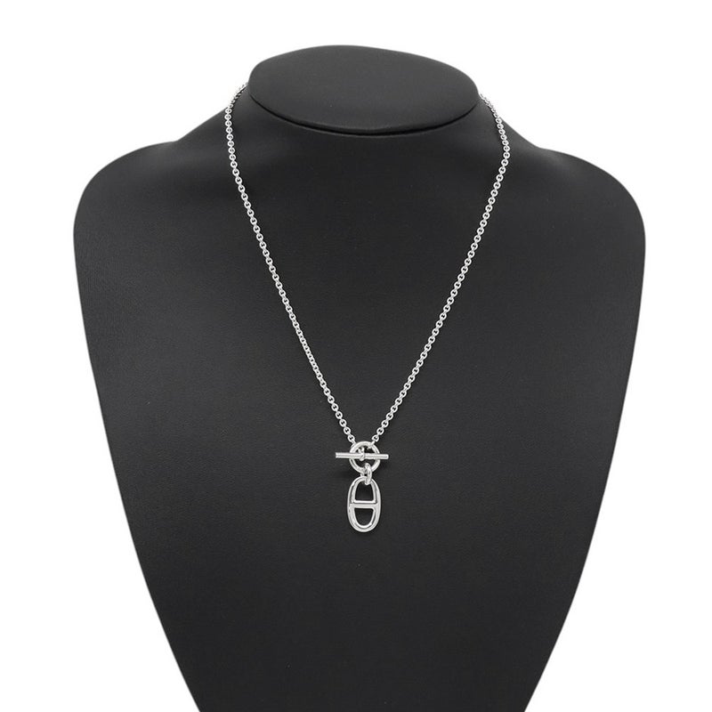 エルメス ネックレス シェーヌダンクル アミュレット SV925シルバー HERMES ジュエリー