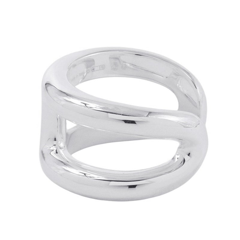 エルメス リング オスモズPM Osmose SV925シルバー リングサイズ53 HERMES ジュエリー 指輪