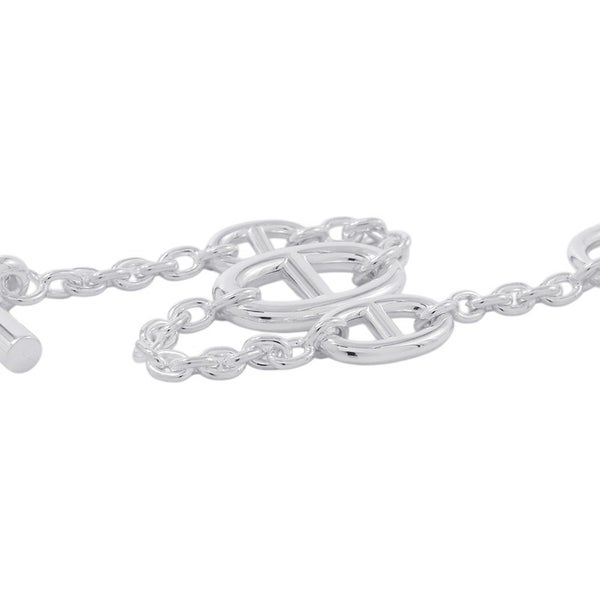 エルメス ブレスレット シェーヌダンクル ファランドール SV925シルバー サイズST HERMES ジュエリー