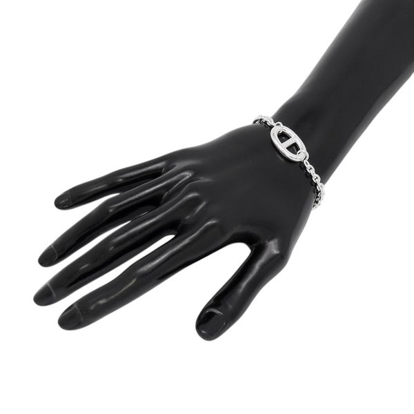 エルメス ブレスレット シェーヌダンクル ファランドール SV925シルバー サイズST HERMES ジュエリー