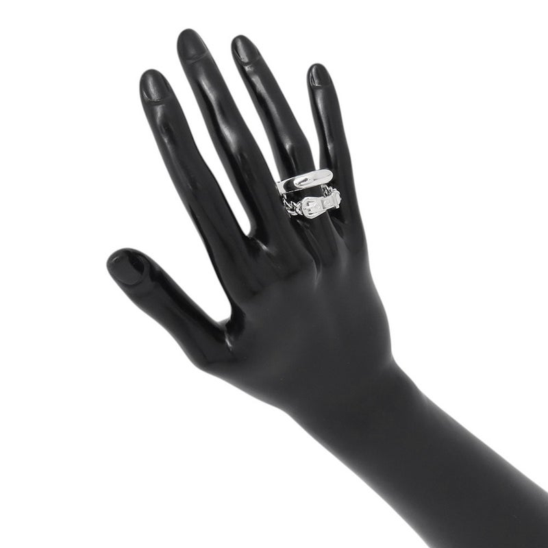 エルメス リング ブックルセリエ アンフレクシブル SV925シルバー リングサイズ55 HERMES 指輪 ジュエリー