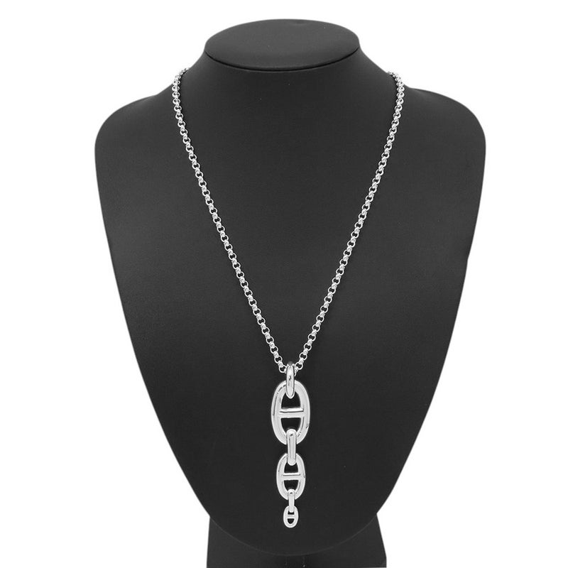 エルメス ネックレス シェーヌダンクル アンシェネGM SV925シルバー HERMES ジュエリー ペンダント