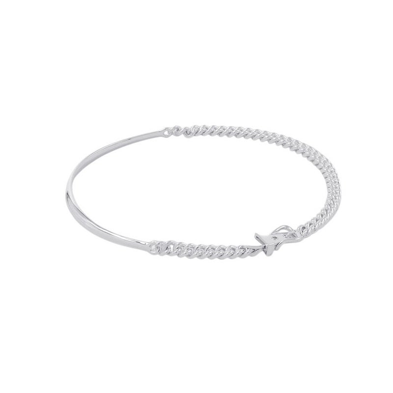 エルメス ネックレス ブックルセリエ アンフレクシブル SV925シルバー サイズPM/40 HERMES ジュエリー