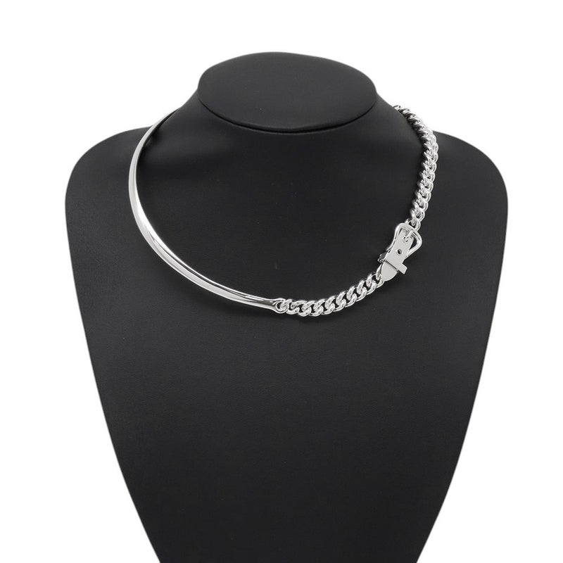 エルメス ネックレス ブックルセリエ アンフレクシブル SV925シルバー サイズPM/40 HERMES ジュエリー