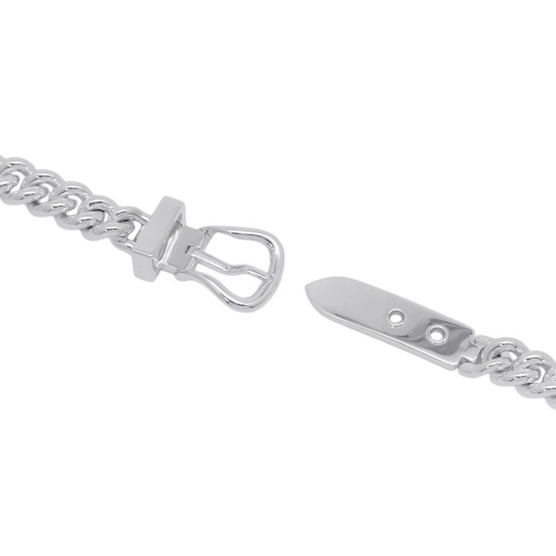 エルメス ネックレス ブックルセリエ アンフレクシブル SV925シルバー サイズPM/40 HERMES ジュエリー