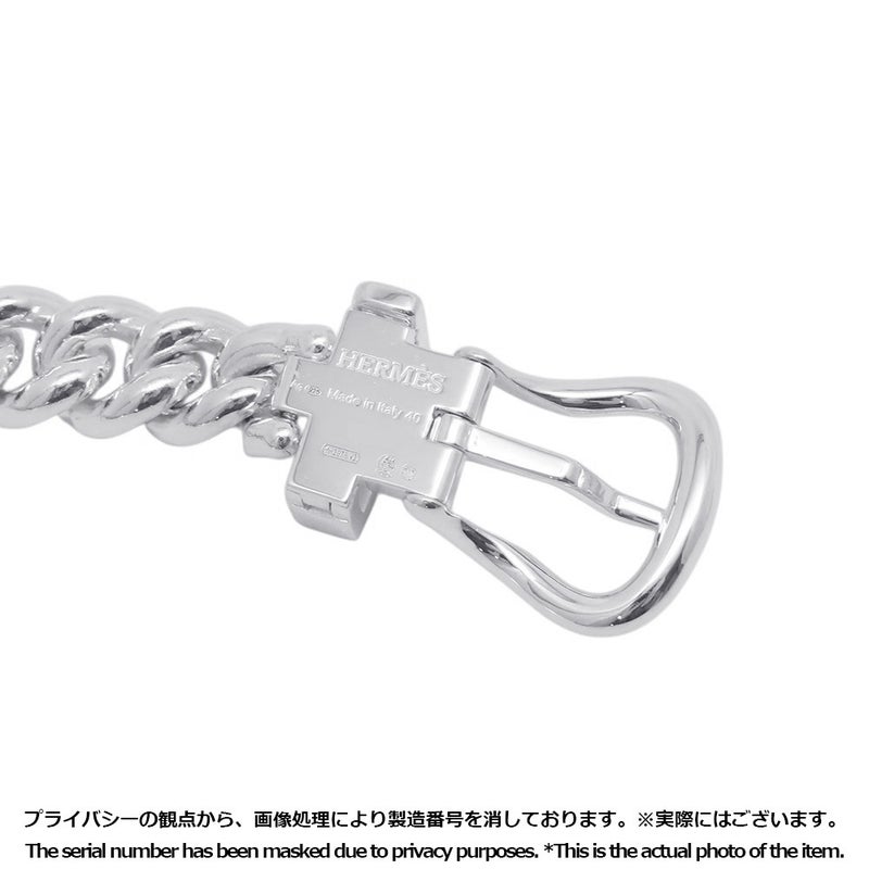 エルメス ネックレス ブックルセリエ アンフレクシブル SV925シルバー サイズPM/40 HERMES ジュエリー