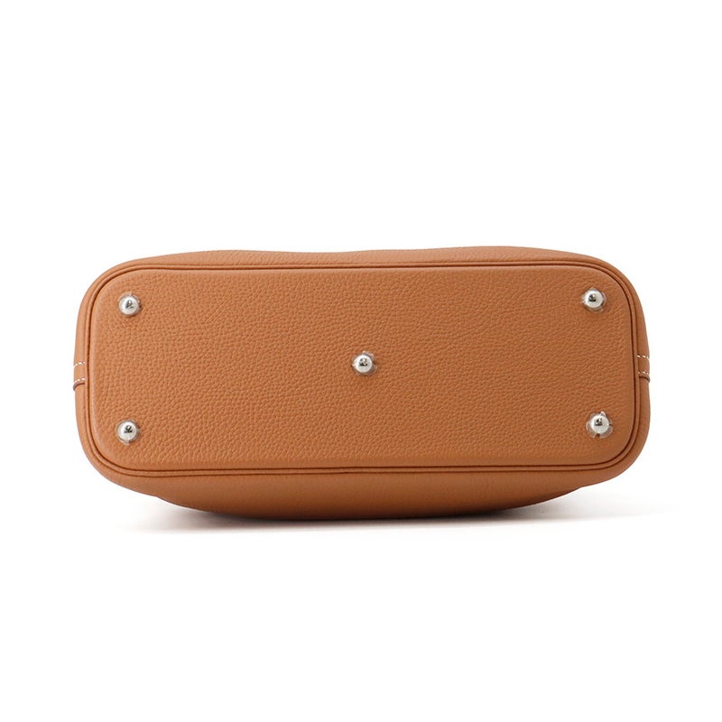 エルメス ハンドバッグ ボリード31 ゴールド/シルバー金具 トリヨンクレマンス Y刻印 ２wayショルダー