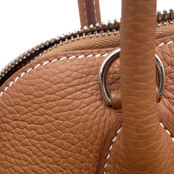 エルメス ハンドバッグ ボリード31 ゴールド/シルバー金具 トリヨンクレマンス Y刻印 ２wayショルダー