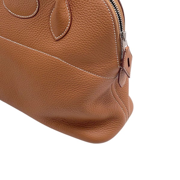 エルメス ハンドバッグ ボリード31 ゴールド/シルバー金具 トリヨンクレマンス Y刻印 ２wayショルダー