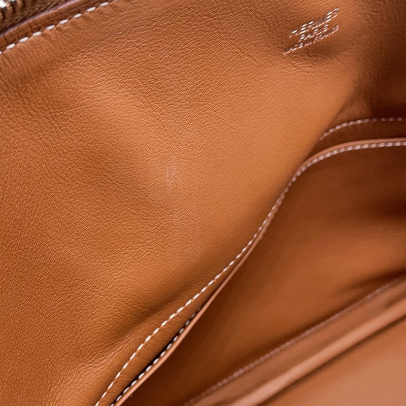 エルメス ハンドバッグ ボリード31 ゴールド/シルバー金具 トリヨンクレマンス Y刻印 ２wayショルダー