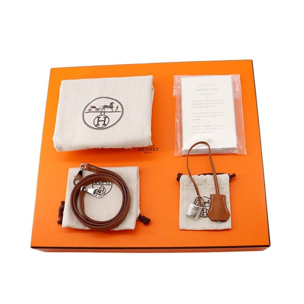 エルメス ハンドバッグ ボリード31 ゴールド/シルバー金具 トリヨンクレマンス Y刻印 ２wayショルダー