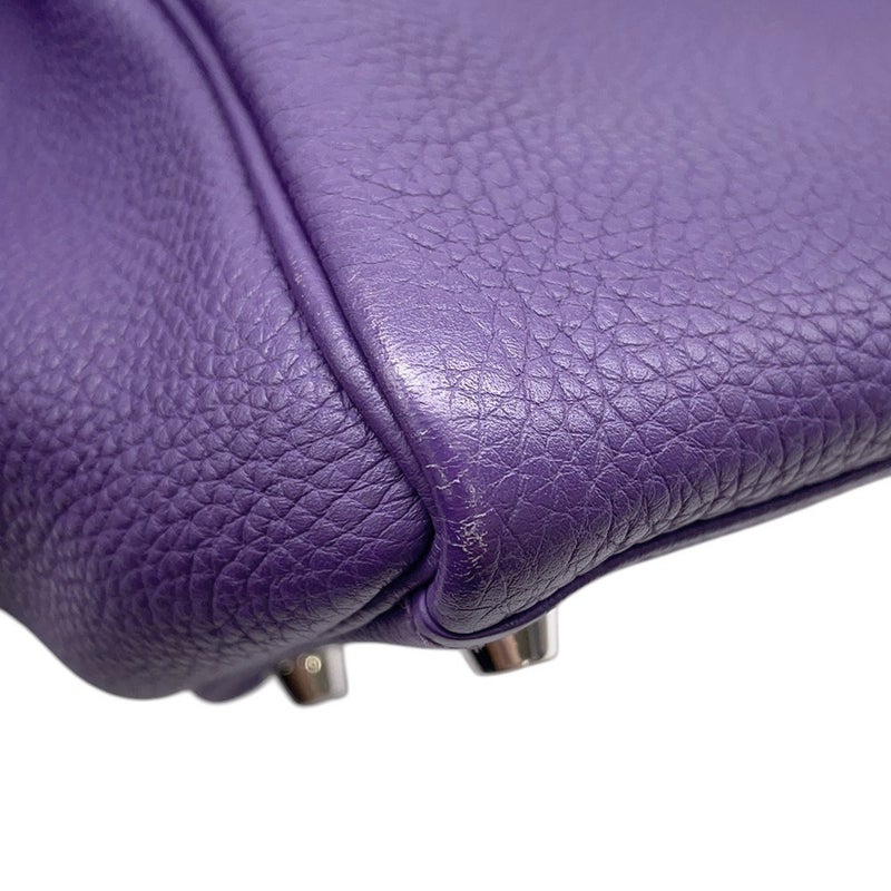 エルメス ハンドバッグ ケリー28 内縫い アイリス/シルバー金具 トゴ Y刻印 ２wayショルダー