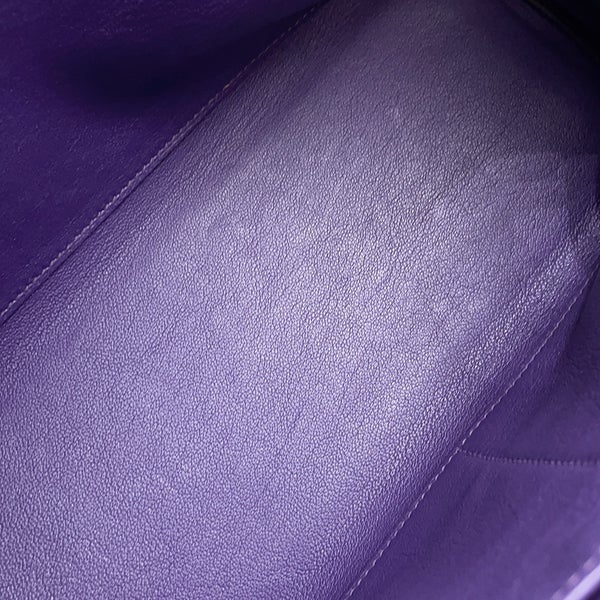 エルメス ハンドバッグ ケリー28 内縫い アイリス/シルバー金具 トゴ Y刻印 ２wayショルダー