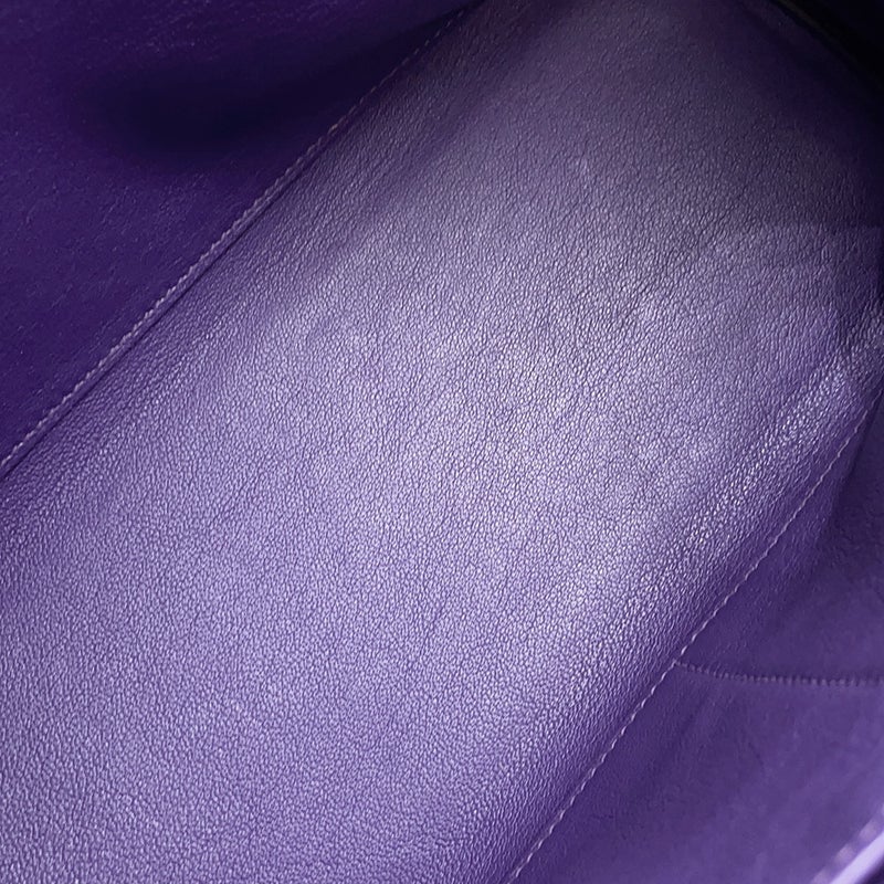 エルメス ハンドバッグ ケリー28 内縫い アイリス/シルバー金具 トゴ Y刻印 ２wayショルダー