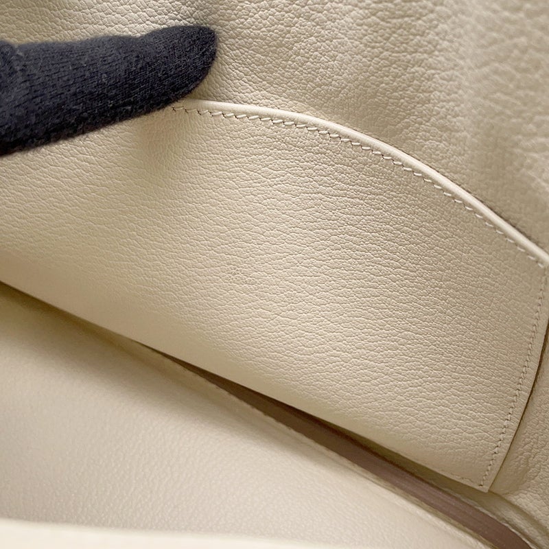 エルメス バーキン25 クレ/ゴールド金具 トゴ C刻印 HERMES Birkin ハンドバッグ