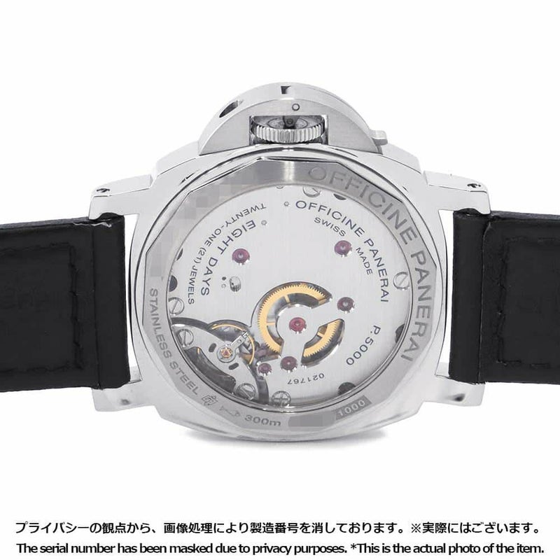 パネライ ルミノール ベース 8デイズ アッチャイオ Q番 PAM00561 PANERAI 腕時計 白文字盤