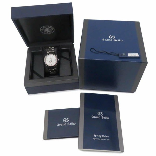 セイコー グランドセイコー スプリングドライブ AJHH 390本限定 SBGA421 SEIKO 腕時計 ウォッチ 雪白文字盤