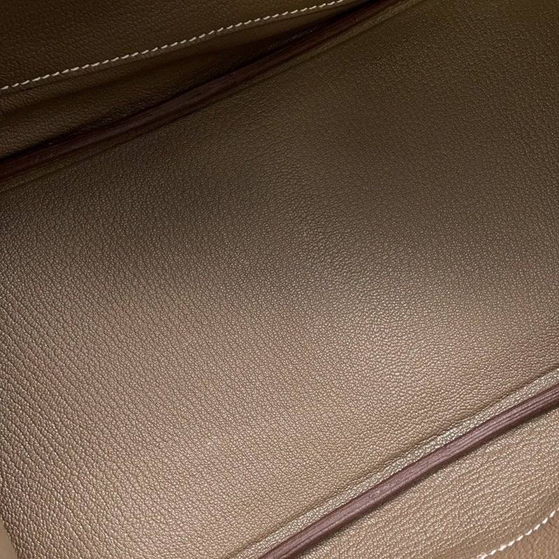 エルメス バーキン30 エトゥープ/ゴールド金具 トゴ D刻印 HERMES Birkin ハンドバッグ