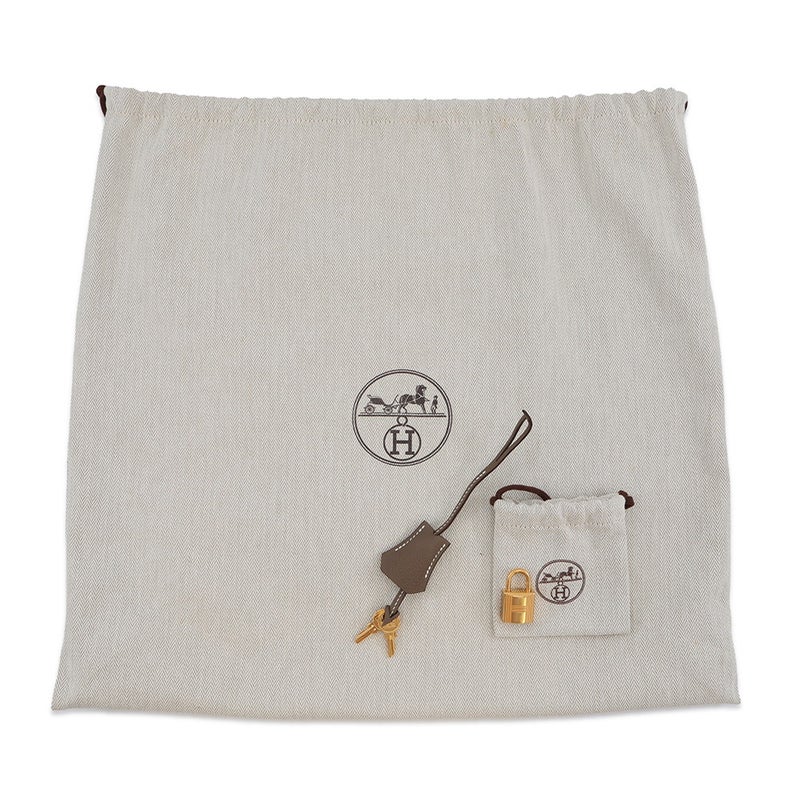 エルメス バーキン30 エトゥープ/ゴールド金具 トゴ D刻印 HERMES Birkin ハンドバッグ