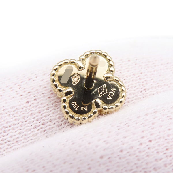 ヴァンクリーフ&アーペル ピアス スウィート アルハンブラ ピアス オニキス K18YGイエローゴールド VCARA44900 ジュエリー