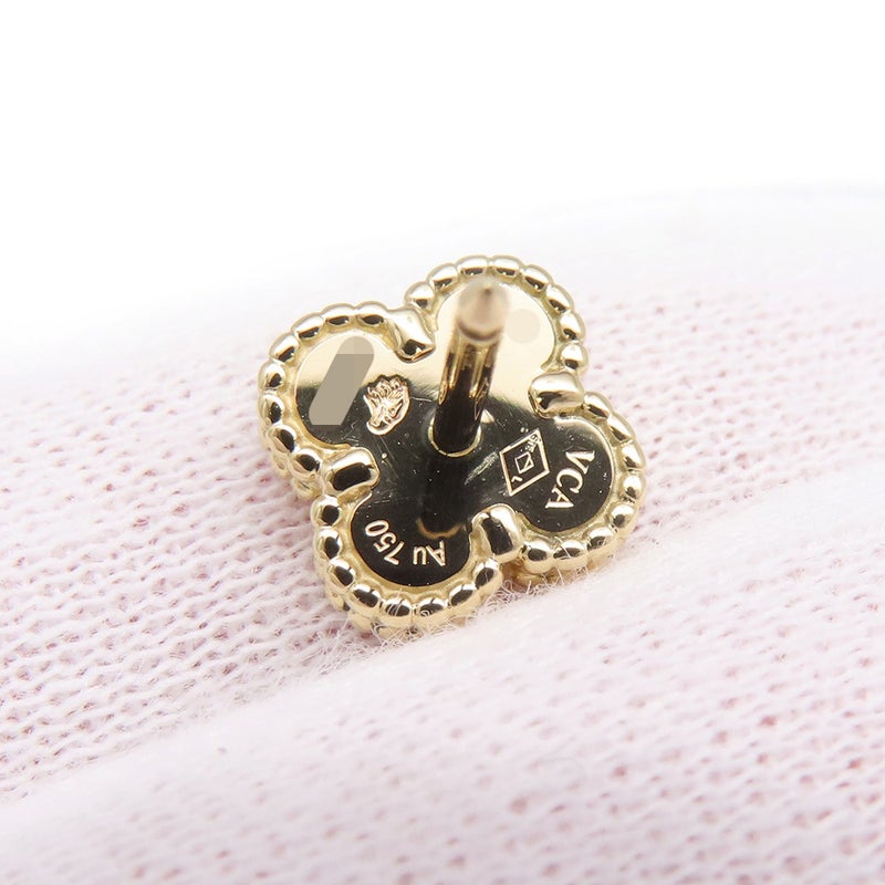 ヴァンクリーフ&アーペル ピアス スウィート アルハンブラ ピアス オニキス K18YGイエローゴールド VCARA44900 ジュエリー