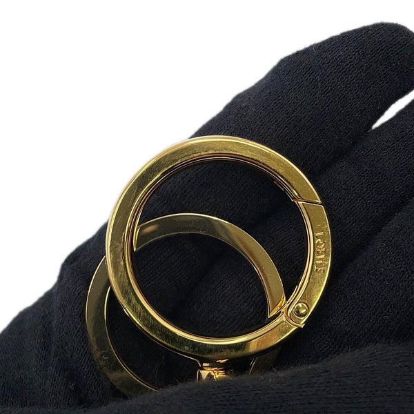 ロエベ バッグチャーム アナグラム カーフレザー C821232X01 LOEWE ブラウン