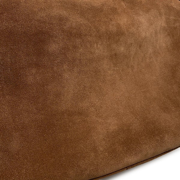 ミュウミュウ ハンドバッグ ボー バッグ ロゴ スエード 5BB117 MIUMIU