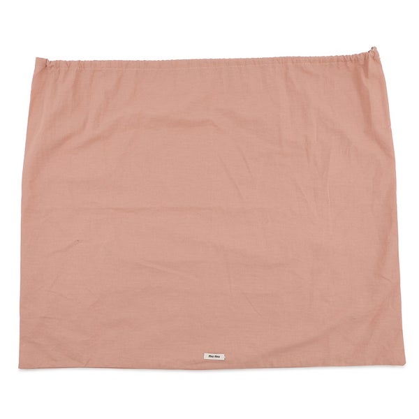 ミュウミュウ ハンドバッグ ボー バッグ ロゴ スエード 5BB117 MIUMIU