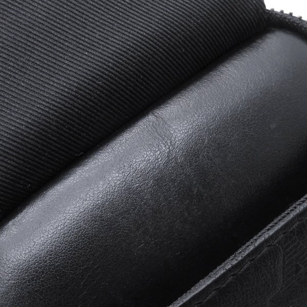 ルイヴィトン ショルダーバッグ モノグラム・シャドウ ダブル・フォンポーチ M81313 LOUIS VUITTON ヴィトン バッグ 黒 ブラック