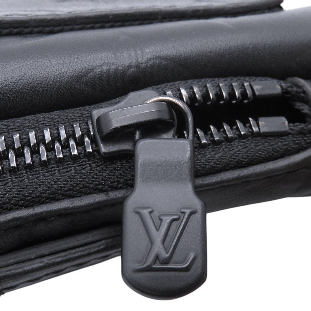 LOUIS VUITTON ルイヴィトン M81313 ダブルフォンポーチ ショルダーバッグ モノグラムシャドウ レディース [中古] ルイヴィトン ショルダーバッグ モノグラム・シャドウ ダブル・フォン