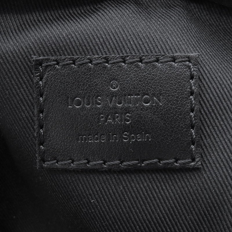 ルイヴィトン ショルダーバッグ モノグラム・シャドウ ダブル・フォンポーチ M81313 LOUIS VUITTON ヴィトン バッグ 黒 ブラック