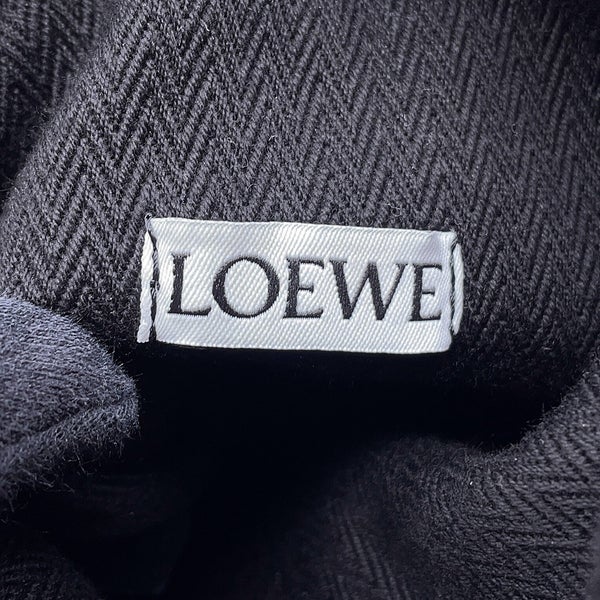 ロエべ ショルダーバッグ インフレーテッド ポケット アナグラム カットアウト ラバー/レザー C630G26X01 LOEWE 黒