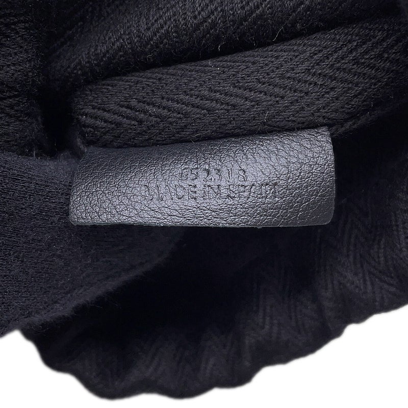 ロエべ ショルダーバッグ インフレーテッド ポケット アナグラム カットアウト ラバー/レザー C630G26X01 LOEWE 黒