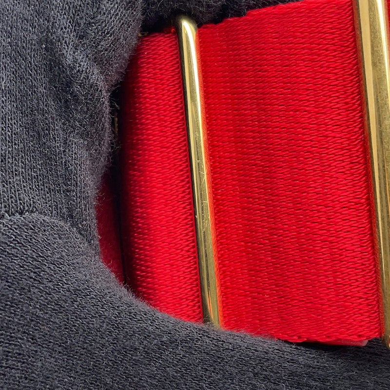 ミュウミュウ トートバッグ  ロゴ チェック 千鳥格子 テリークロス パイル 5BG236 Miu Miu 2ｗay アウトレット品