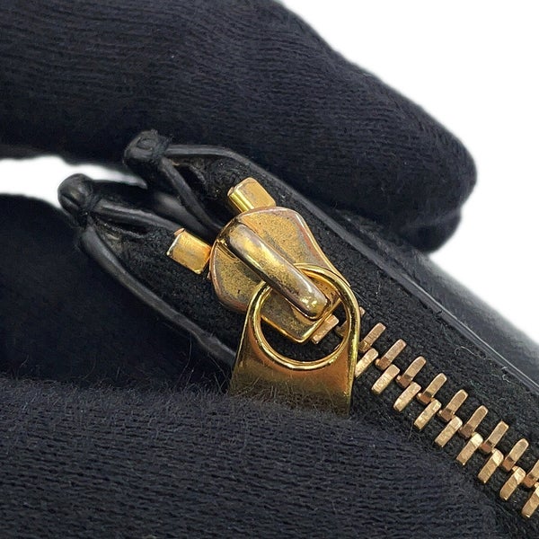 ボッテガヴェネタ 二つ折り財布 パデット ラムスキン BOTTEGA VENETA 黒