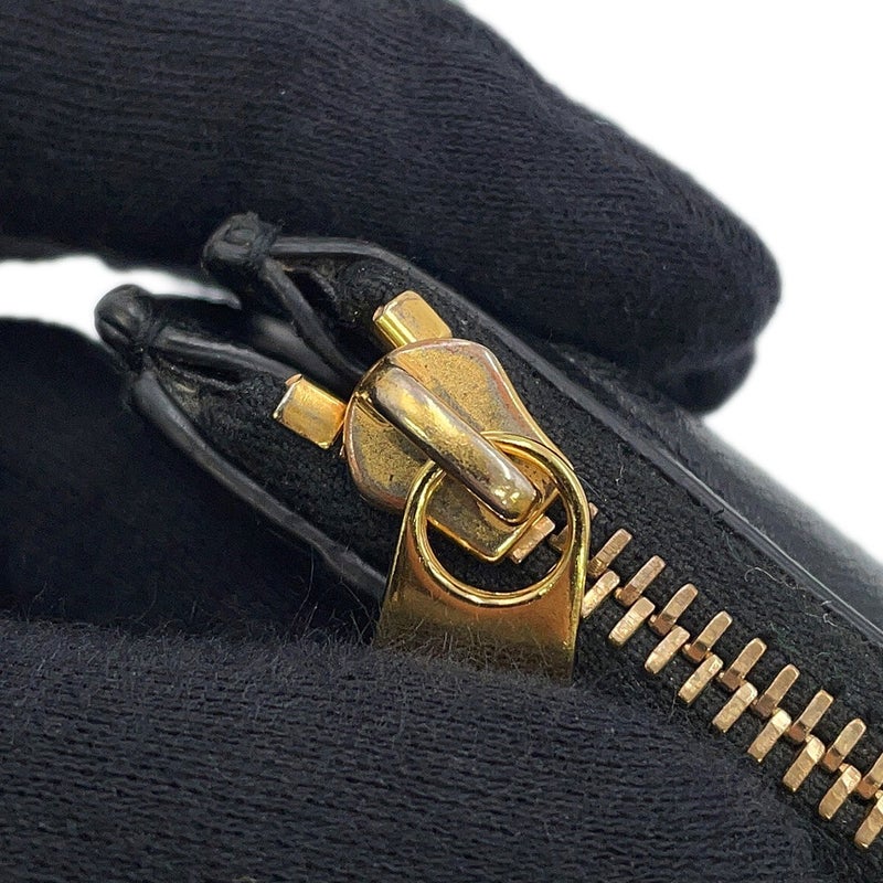 ボッテガヴェネタ 二つ折り財布 パデット ラムスキン BOTTEGA VENETA 黒