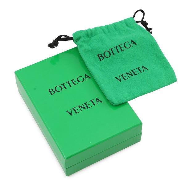 ボッテガヴェネタ 二つ折り財布 パデット ラムスキン BOTTEGA VENETA 黒