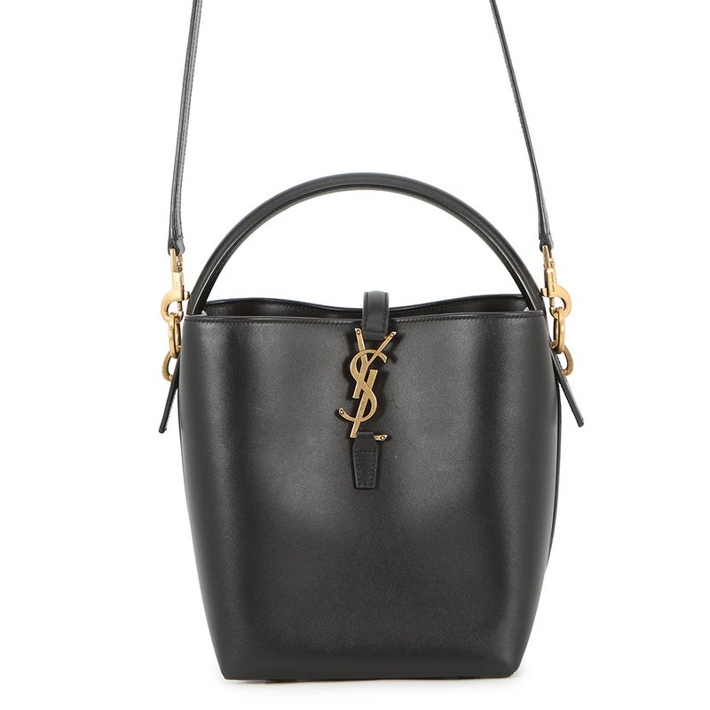 サンローランパリ ハンドバッグ LE 37 スモール カーフレザー 749036 SAINT LAURENT PARIS 2way 黒