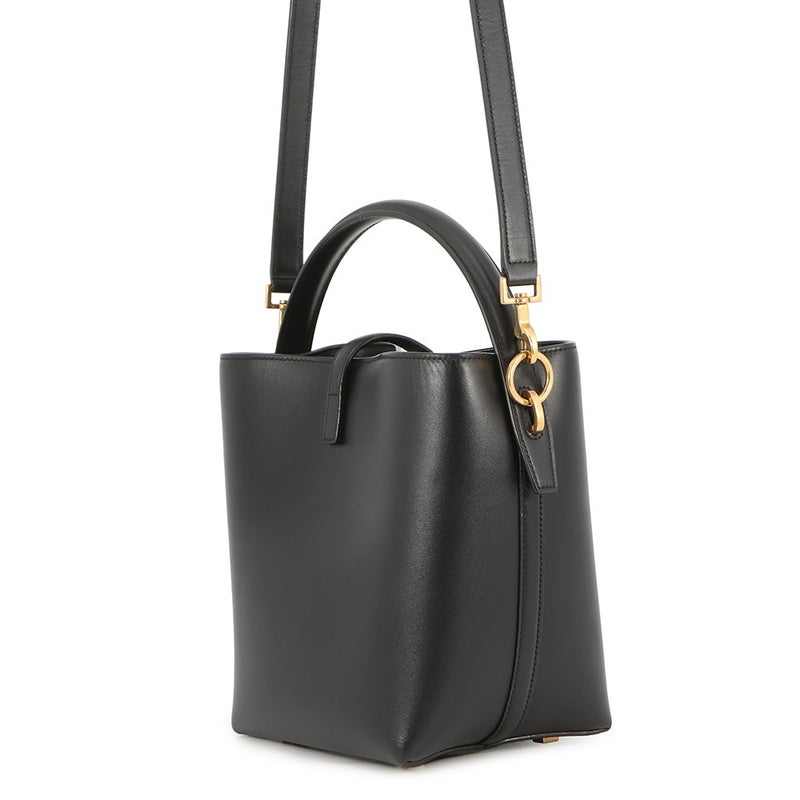 サンローランパリ ハンドバッグ LE 37 スモール カーフレザー 749036 SAINT LAURENT PARIS 2way 黒