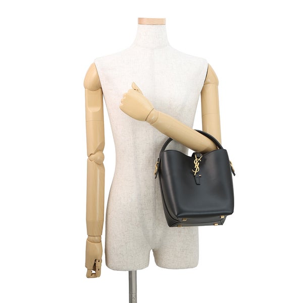サンローランパリ ハンドバッグ LE 37 スモール カーフレザー 749036 SAINT LAURENT PARIS 2way 黒