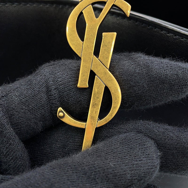 サンローランパリ ハンドバッグ LE 37 スモール カーフレザー 749036 SAINT LAURENT PARIS 2way 黒