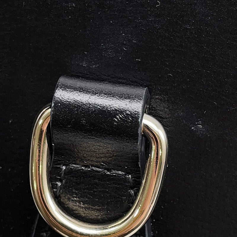 グッチ ショルダーバッグ バケットバッグ キャンバス レザー 782908 GUCCI 黒