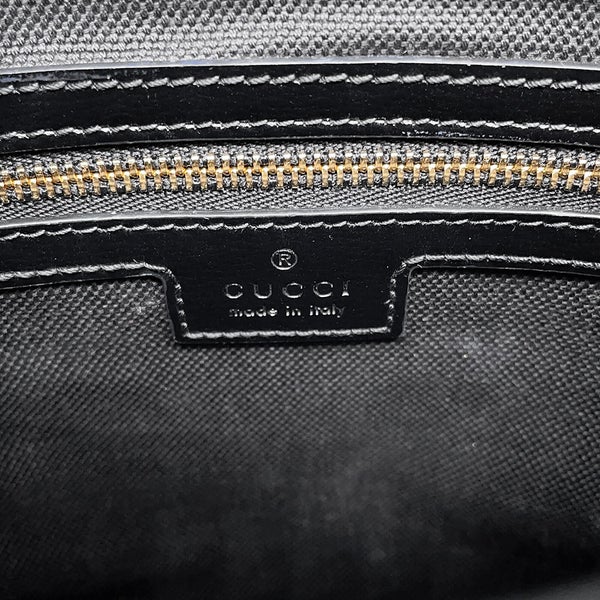 グッチ ショルダーバッグ バケットバッグ キャンバス レザー 782908 GUCCI 黒