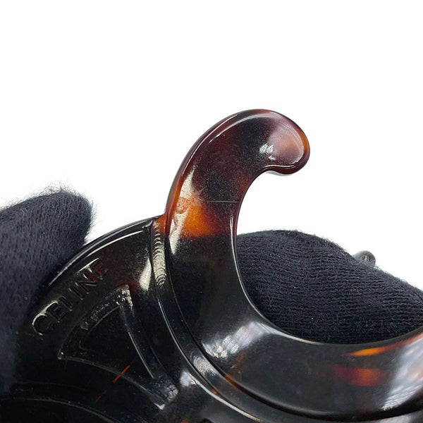 セリーヌ ヘアクリップ トリオンフ ラージ ヘアクロー 46Y856CST CELINE ヘアアクセサリー