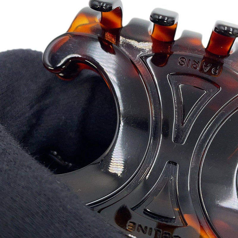 セリーヌ ヘアクリップ トリオンフ ラージ ヘアクロー 46Y856CST CELINE ヘアアクセサリー