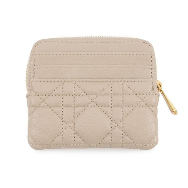 クリスチャン・ディオール コインケース カナージュ Caro Lavender ウォレット カーフレザー S5177UWHC 財布