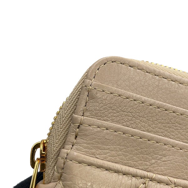 クリスチャン・ディオール コインケース カナージュ Caro Lavender ウォレット カーフレザー S5177UWHC 財布