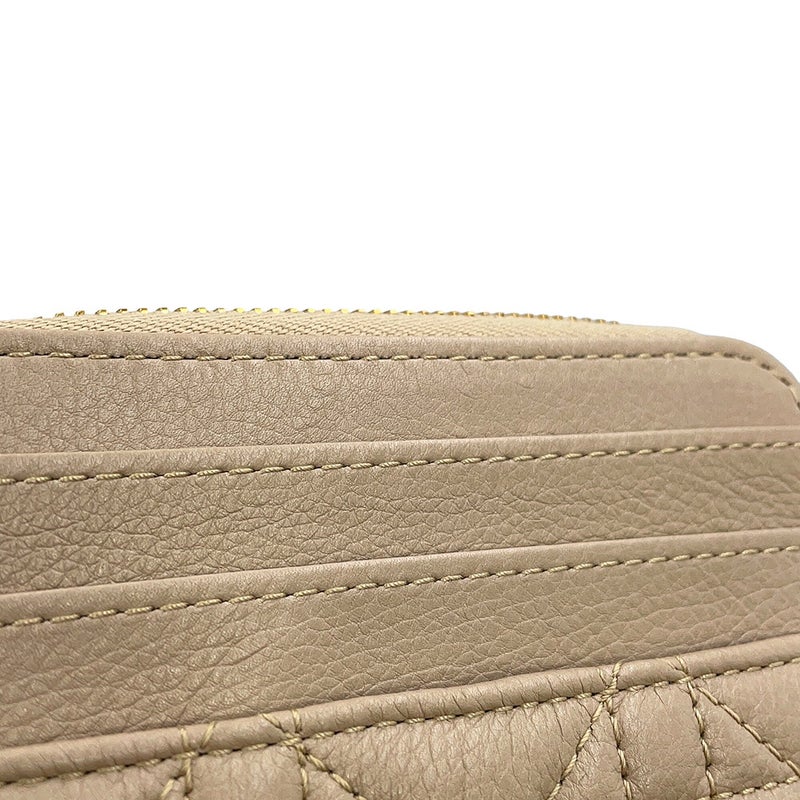 クリスチャン・ディオール コインケース カナージュ Caro Lavender ウォレット カーフレザー S5177UWHC 財布