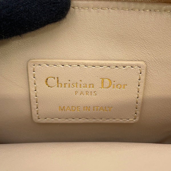 クリスチャン・ディオール コインケース カナージュ Caro Lavender ウォレット カーフレザー S5177UWHC 財布